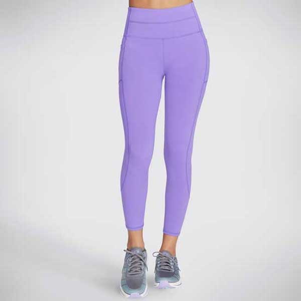 GOWALK Ladies 7/8 Legging with Compression Waist and Pockets
