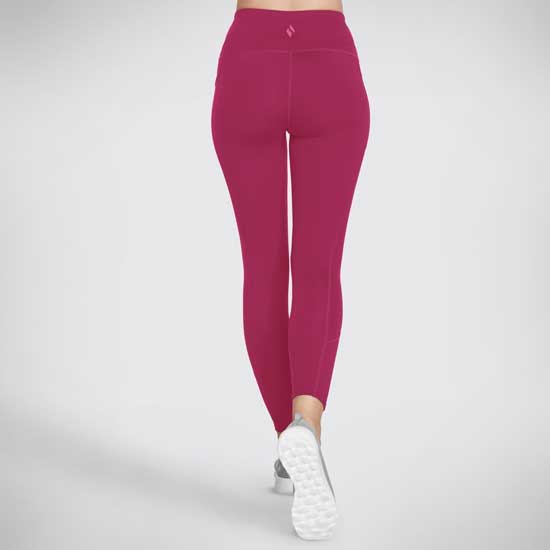 GOWALK Ladies 7/8 Legging with Compression Waist and Pockets