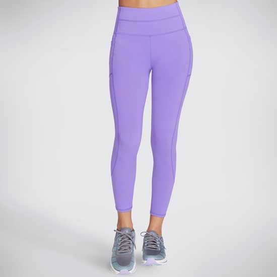 GOWALK Ladies 7/8 Legging with Compression Waist and Pockets