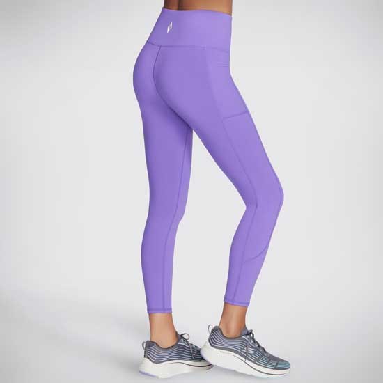 GOWALK Ladies 7/8 Legging with Compression Waist and Pockets