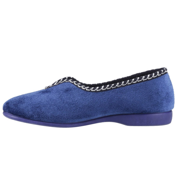 Helsinki Ladies Stretch Upper Cozy Slippers
