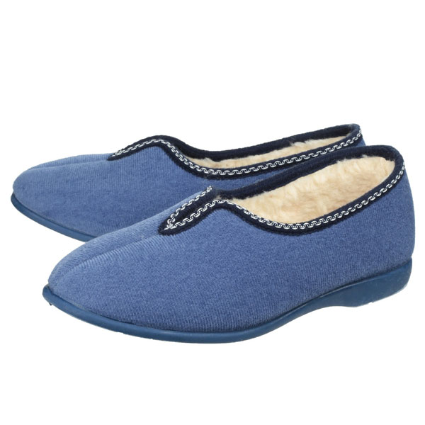 Helsinki Ladies Stretch Upper Cozy Slippers