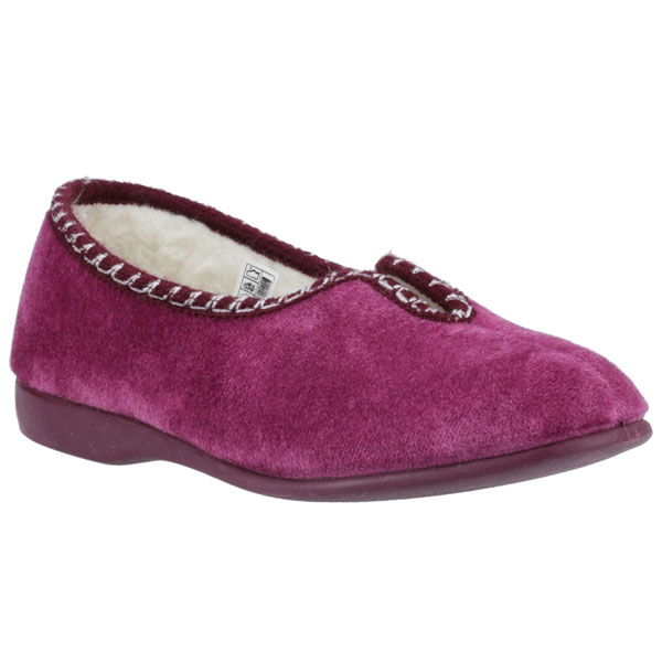 Helsinki Ladies Stretch Upper Cozy Slippers