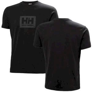 HH Box Tee 2.0 Cotton Tee In Black