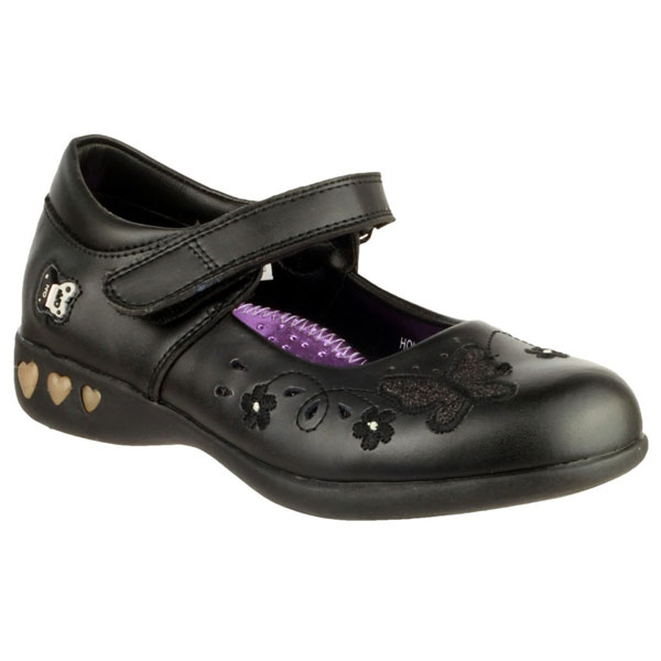 Holly Light Touch Fastening School Shoe