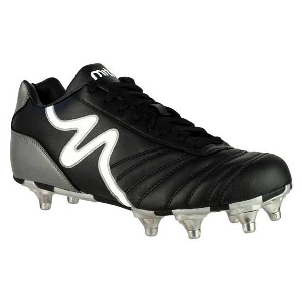 Leather Rugby Boots Compatible with Football