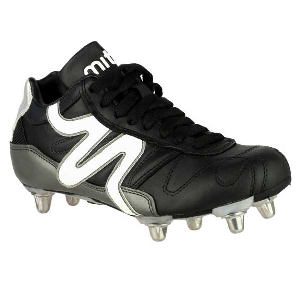 Italia Leather Rugby Boots Compatible with Football