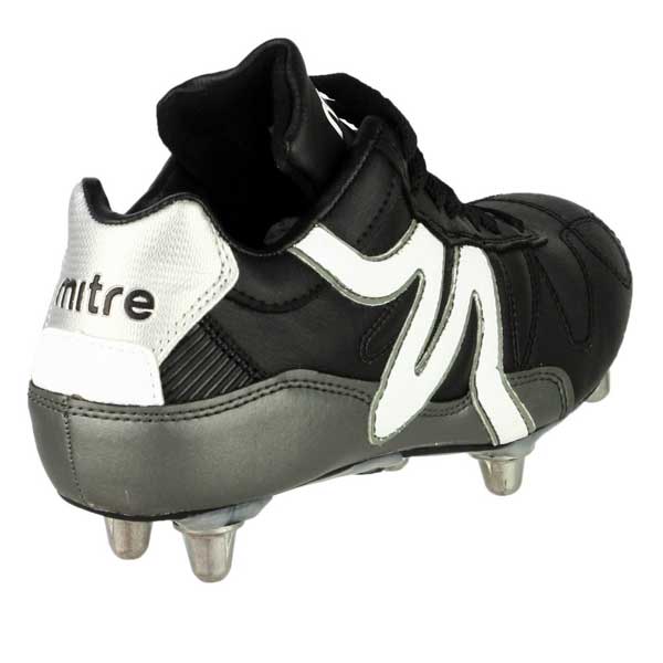 Italia Leather Rugby Boots Compatible with Football