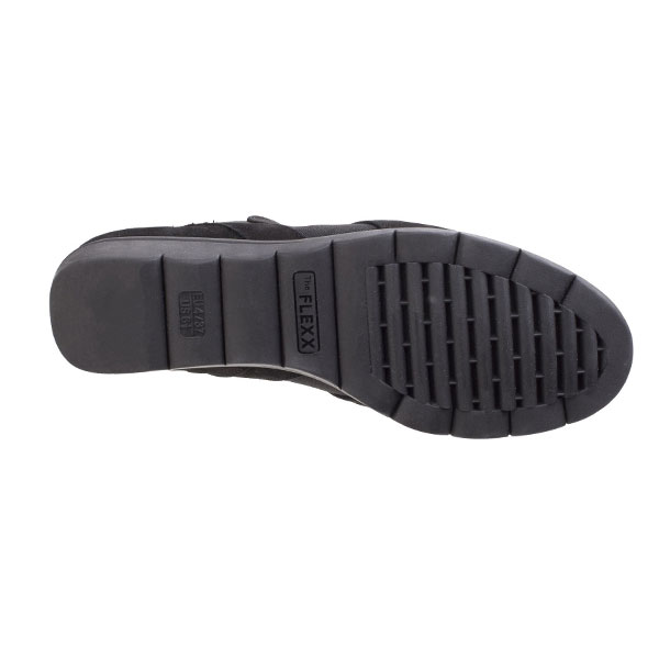 Jump Flexible Sole Black Comfort Ankle Boot