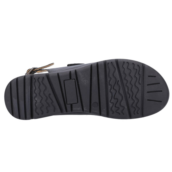 Kara Open Toe Touch Fastening Sandal