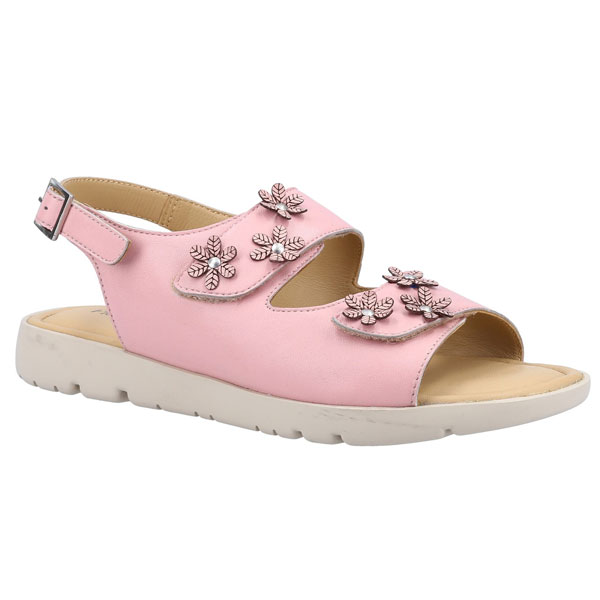 Kara Open Toe Touch Fastening Sandal