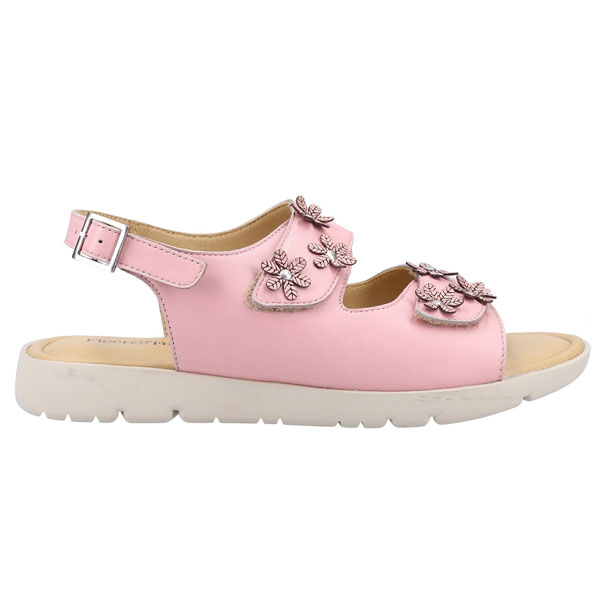 Kara Open Toe Touch Fastening Sandal