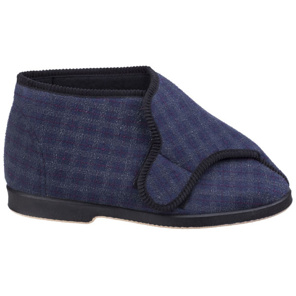 Keswick Easy-Fasten Supportive Bootee Slipper