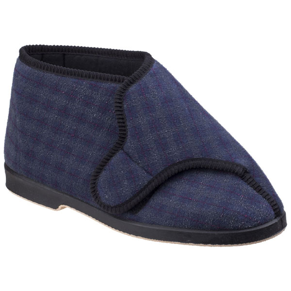 Keswick Easy-Fasten Supportive Bootee Slipper