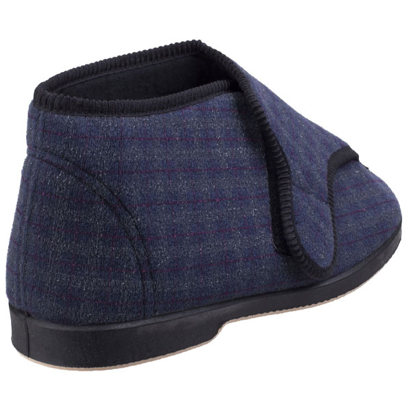 Keswick Easy-Fasten Supportive Bootee Slipper