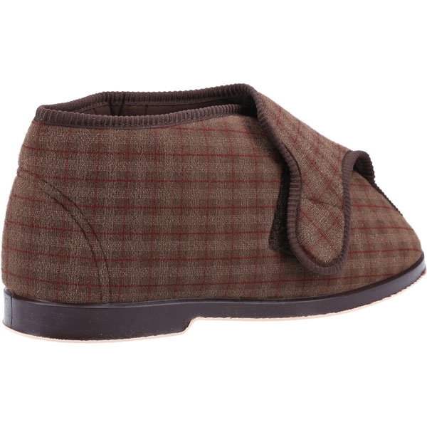 Keswick Easy-Fasten Supportive Bootee Slipper
