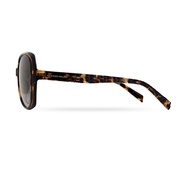 Karen Millen KM5055 Green Lens Sunglasses