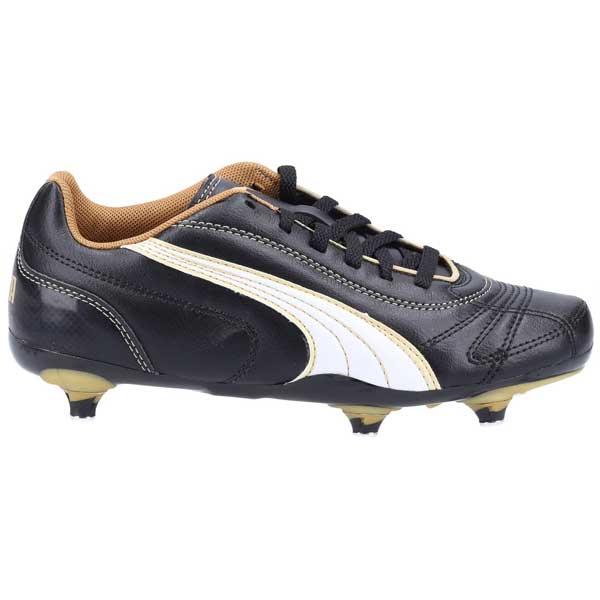 Lace-Up Football Boots with Screw-In Metal Studs