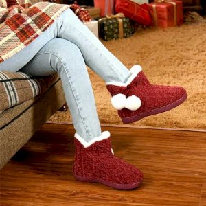 Ladies Bootie Slippers