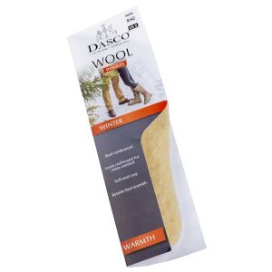 Men’s Warm Lambs Wool Insoles Pack of 6