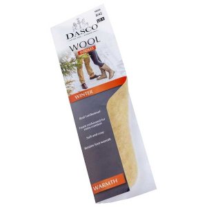 Ladies Lambs Wool Footwear Insoles 6 Pack