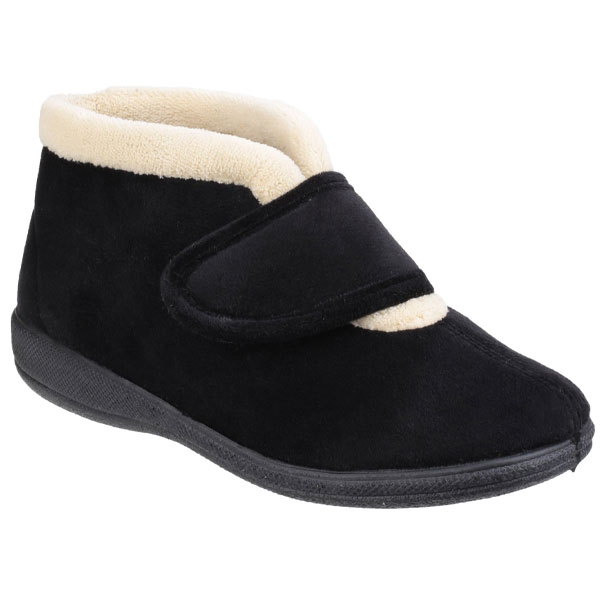 Levitt Easy-Care Lightweight Bootie Slipper