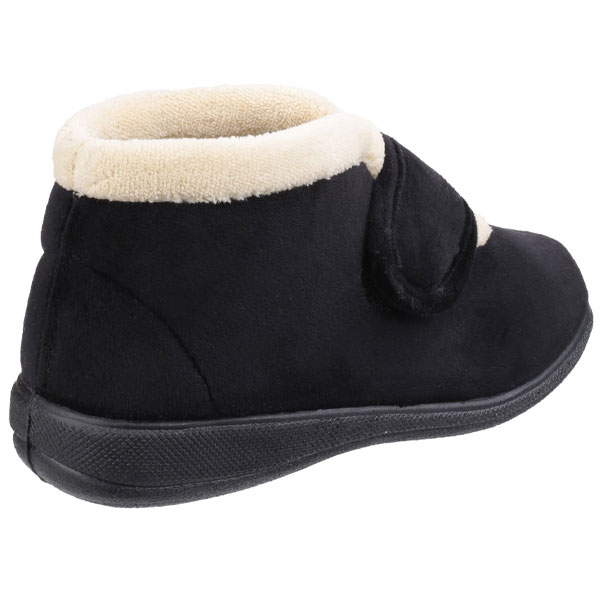 Levitt Easy-Care Lightweight Bootie Slipper