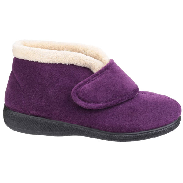 Levitt Easy-Care Lightweight Bootie Slipper