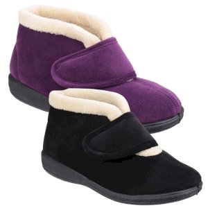 Levitt Easy-Care Lightweight Bootie Slipper