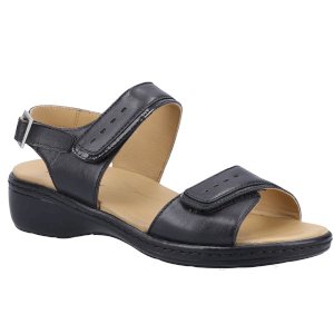 Linda Open Toe Sandal – Touch Fastening Design
