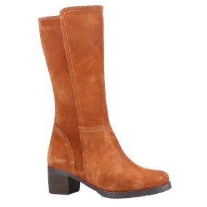 Lucy Classic Ladies Block Heel Boots