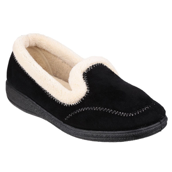 Maier Soft Velour Slip On Slippers