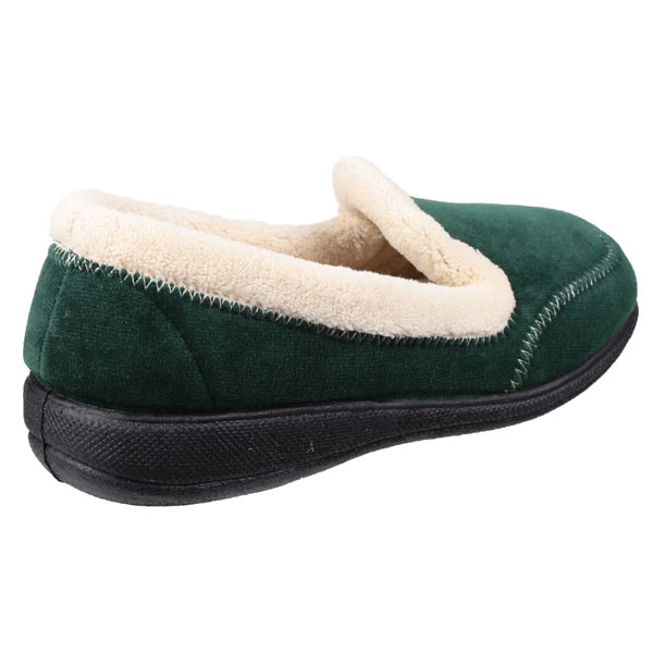 Maier Soft Velour Slip On Slippers