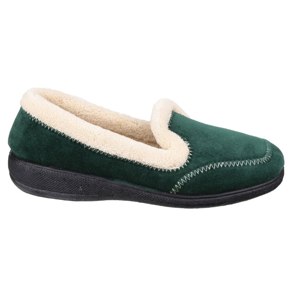 Maier Soft Velour Slip On Slippers