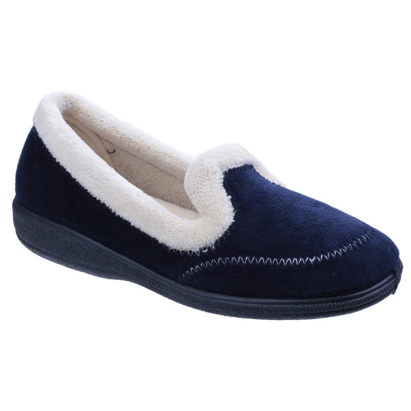 Maier Soft Velour Slip On Slippers