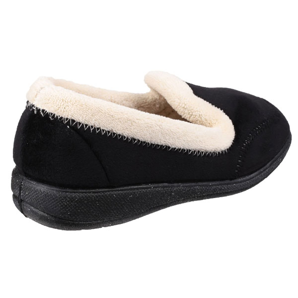 Maier Soft Velour Slip On Slippers