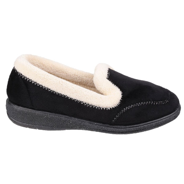 Maier Soft Velour Slip On Slippers