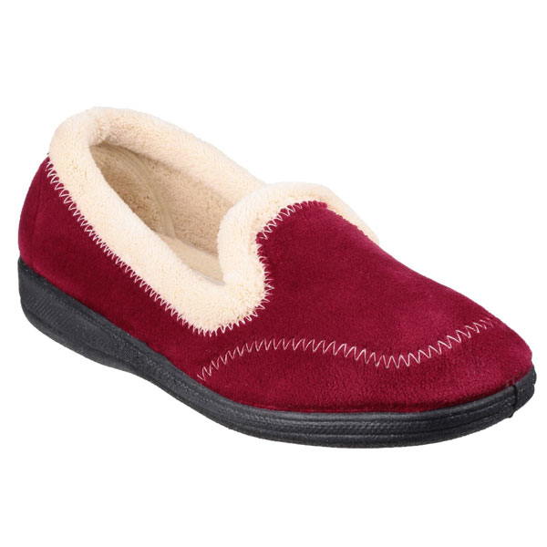 Maier Soft Velour Slip On Slippers