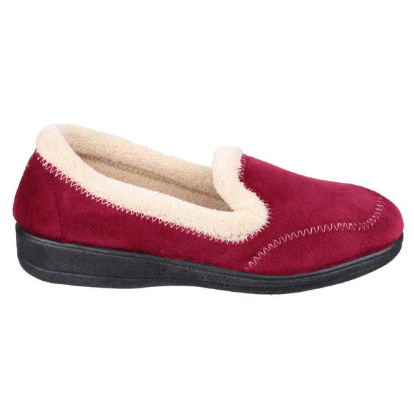Maier Soft Velour Slip On Slippers