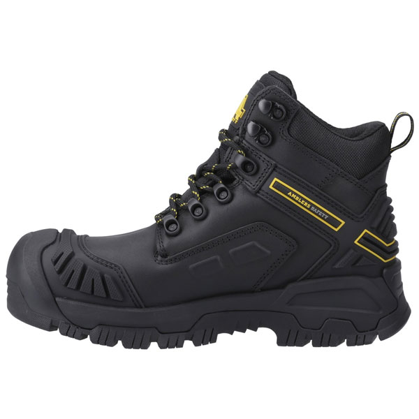 Mary Black Leather Women’s Safety Work Boot