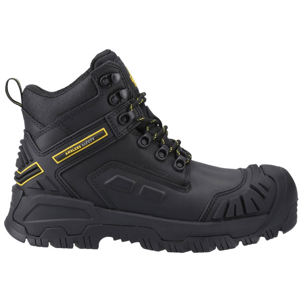 Mary Black Leather Women’s Safety Work Boot