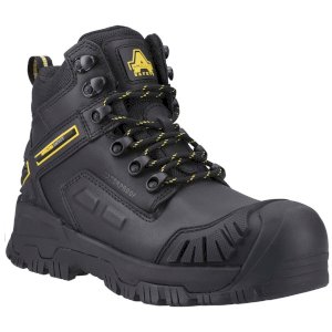 Mary Black Leather Women’s Safety Work Boot