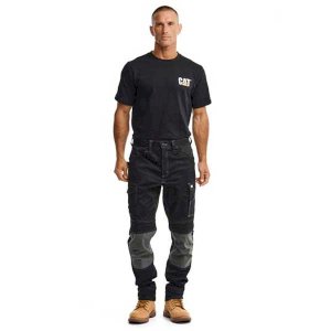 Men’s Essential Black Sports Utility Holster Trousers