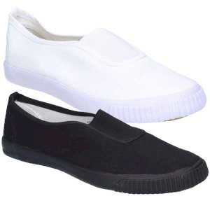 Men’s Gusset Slip On Plimsolls