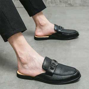 cosy men’s mule slippers in UK