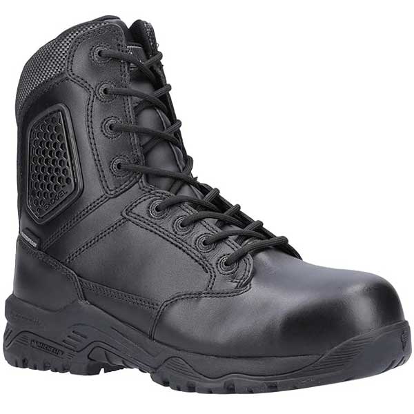 Metal-Free Side-Zip Composite Magnum M801551 Strike Force 8.0  Waterproof Boots