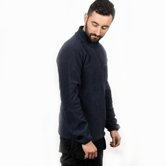 Microfleece Quarter Insulated Pullover for Cold Days