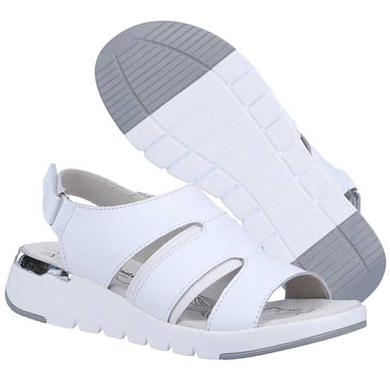 Mijas Open Toe Leather Summer Sandal