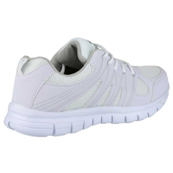 Mirak Men’s Lace-Up Sports Trainers with Mesh Panels