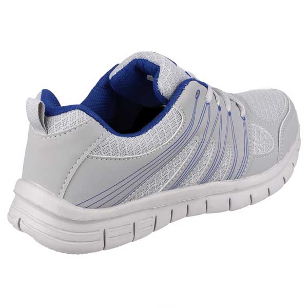 Mirak Men’s Lace-Up Sports Trainers with Mesh Panels